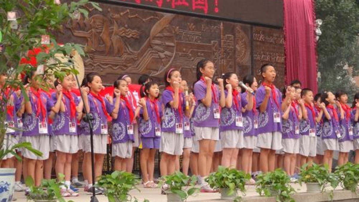 清华附小2012-2013年度第一学期开学典礼隆重举行