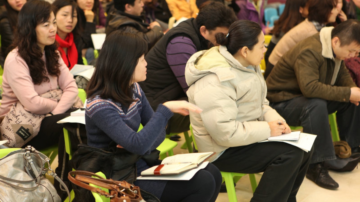 清华附小CBD分校召开家长培训学校