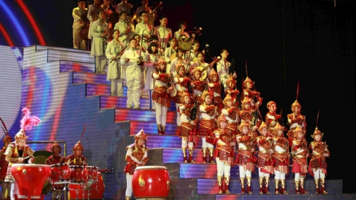 我校参加“海淀之光——海淀区金帆艺术团文艺晚会”