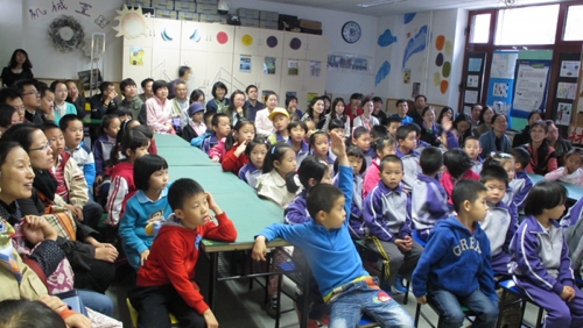 海淀区骨干教师数学教研活动在我校举行