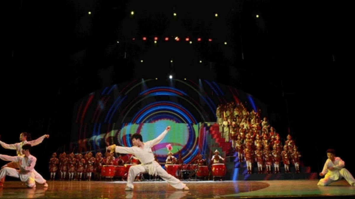 我校参加“海淀之光——海淀区金帆艺术团文艺晚会”