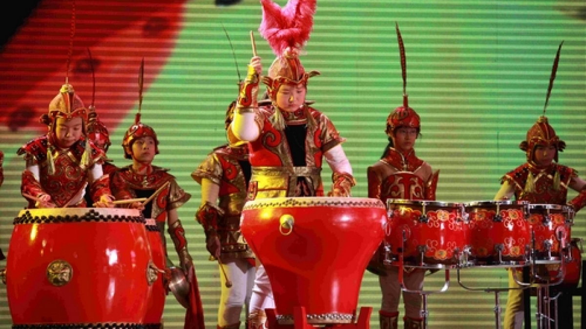 我校参加“海淀之光——海淀区金帆艺术团文艺晚会”