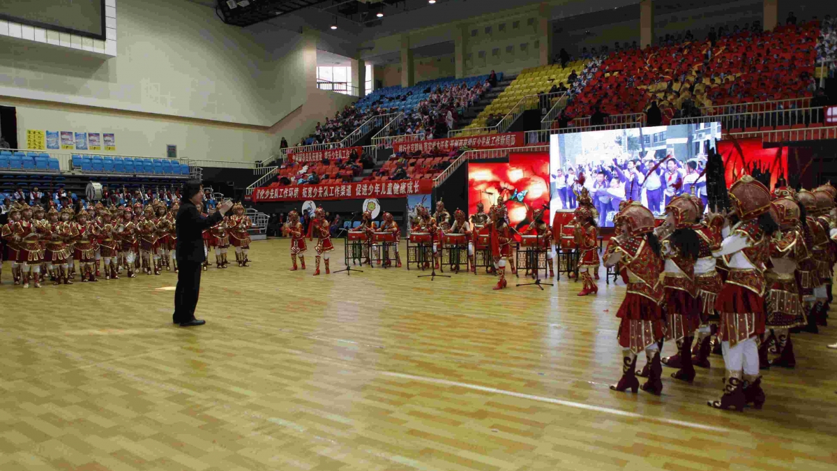 我校学生参加西苑学区第二次少代会