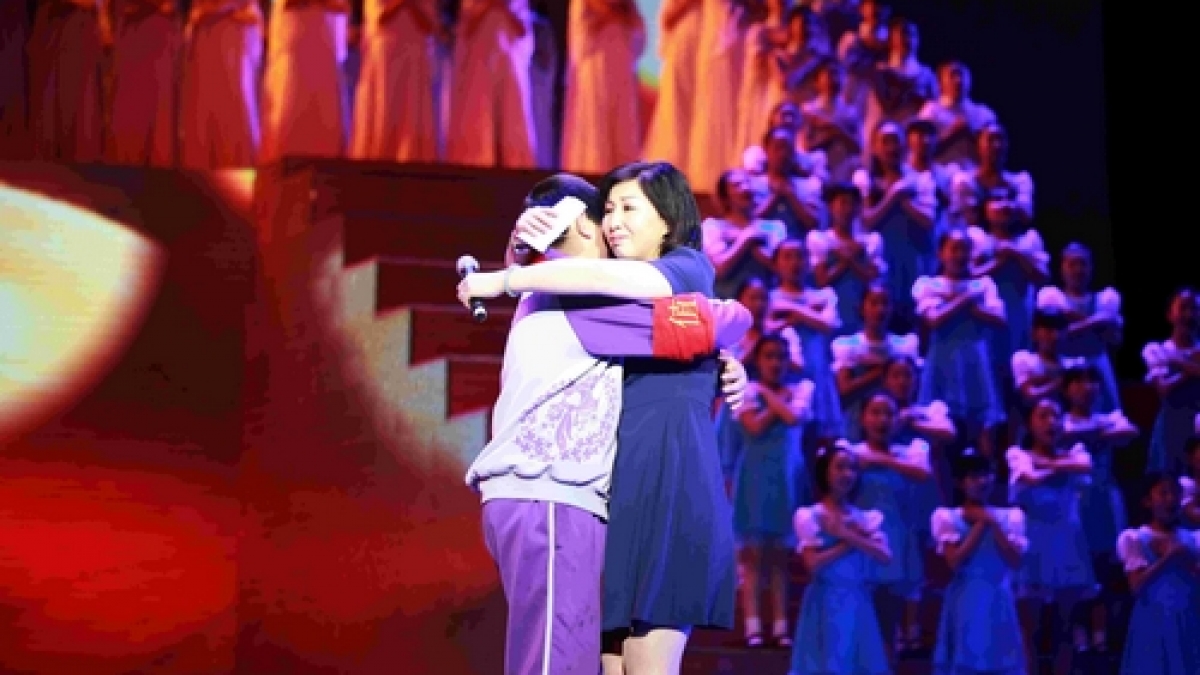 我校参加“海淀之光——海淀区金帆艺术团文艺晚会”