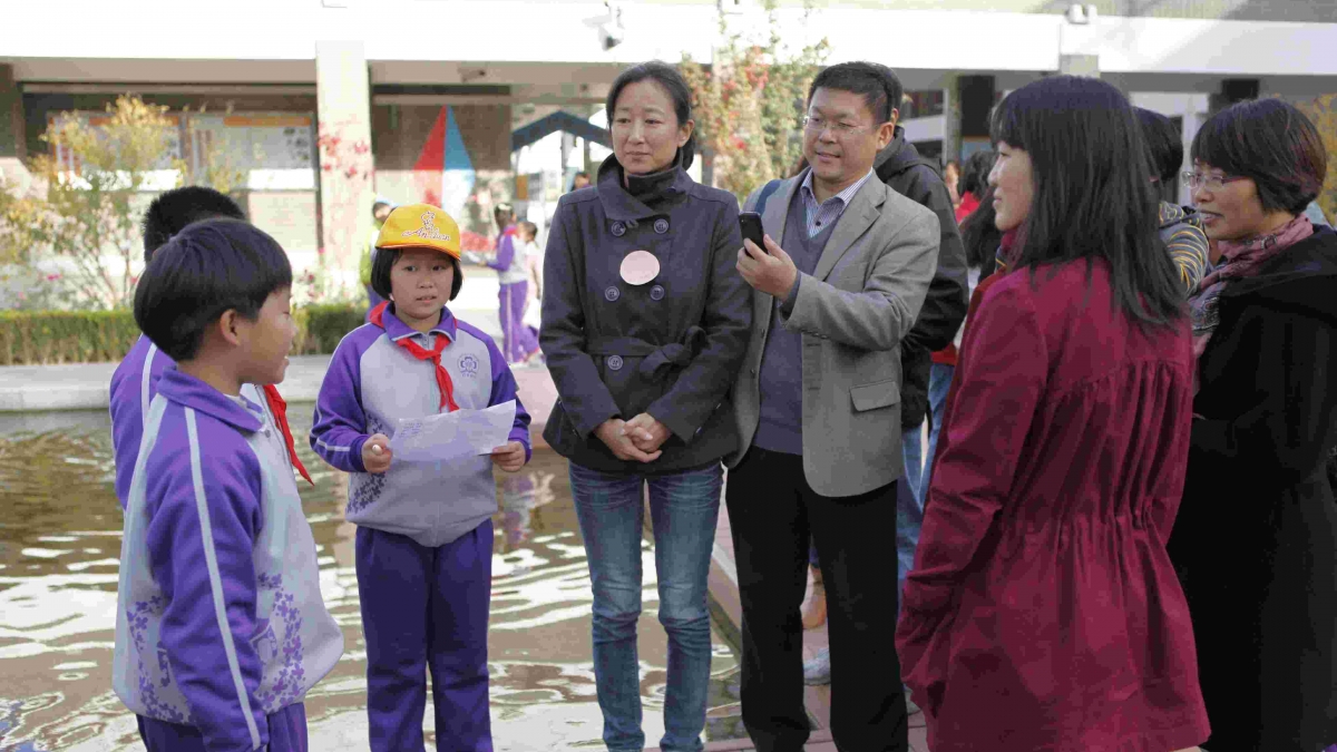 清华附小喜迎家长开放日