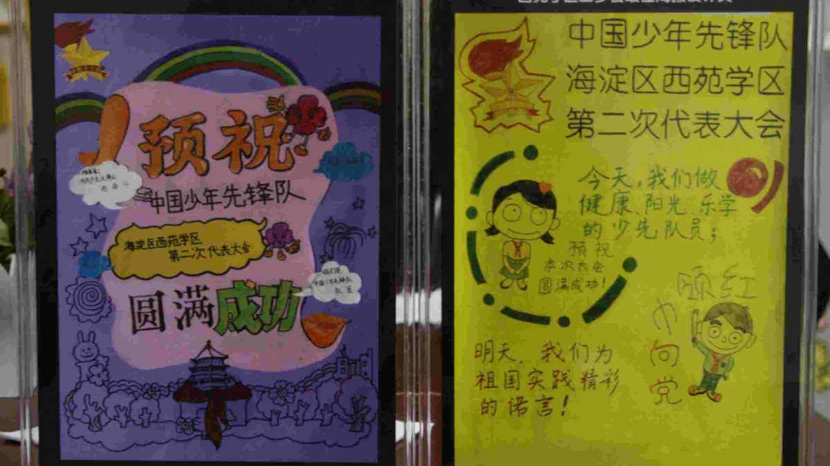 我校学生参加西苑学区第二次少代会