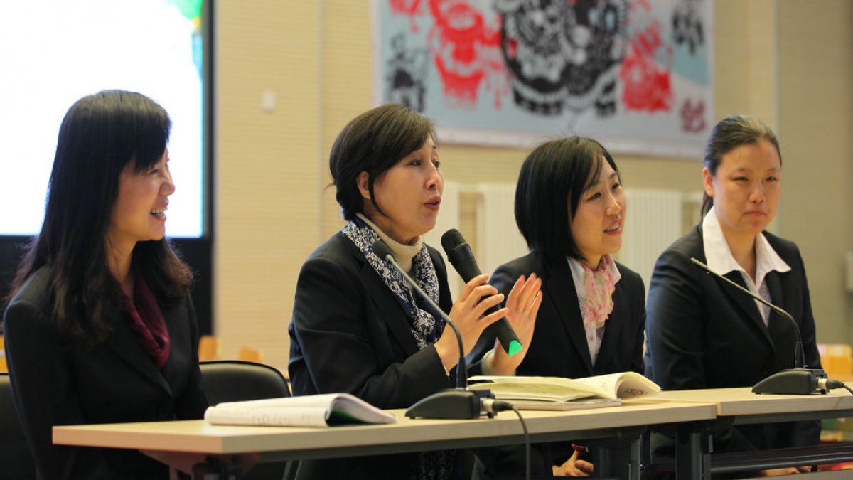 全国卓越局长、校长峰会代表来我校交流