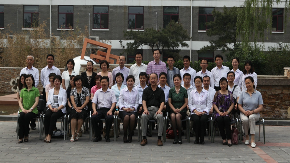 海淀区教委主任孙鹏率科级干部来我校考察