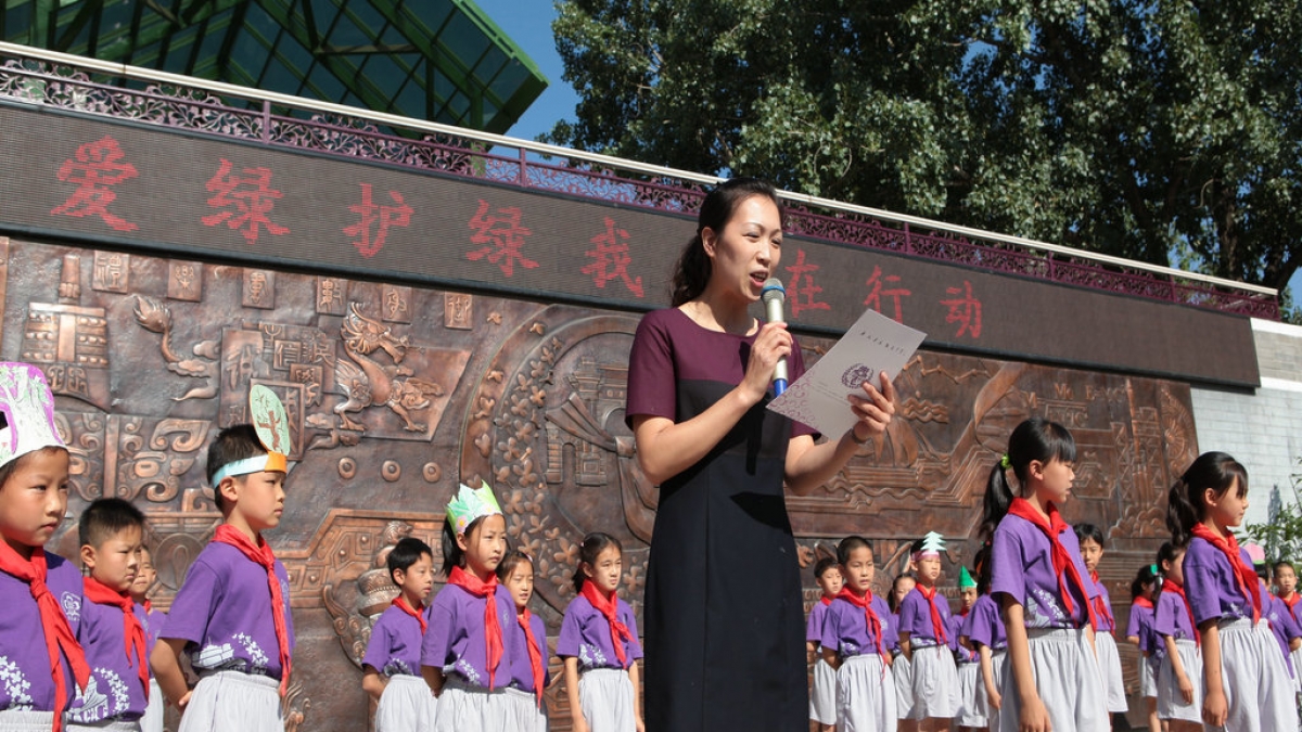 爱绿护绿 我们在行动