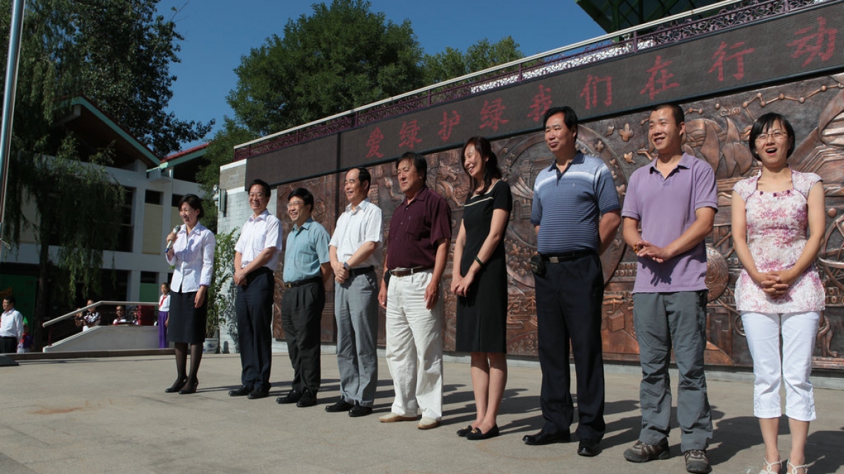 爱绿护绿 我们在行动