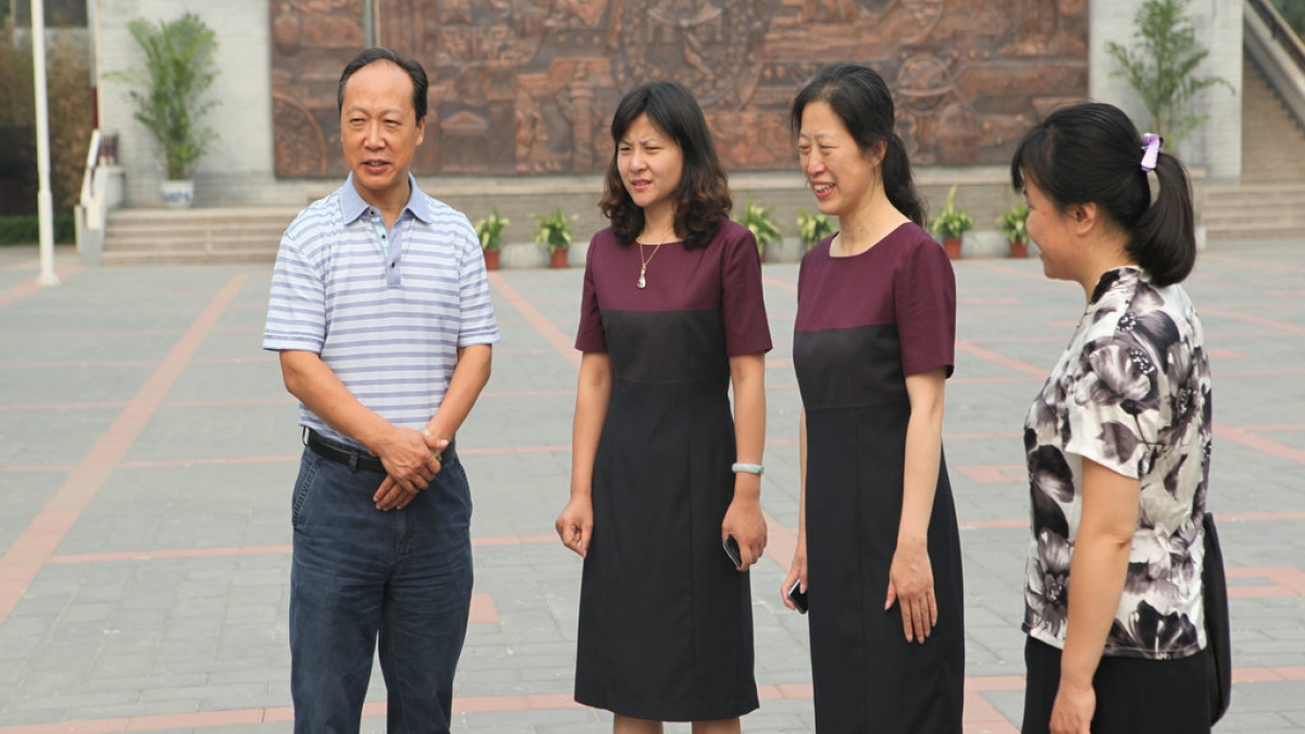 北京市学校卫生工作视导团莅临我校指导