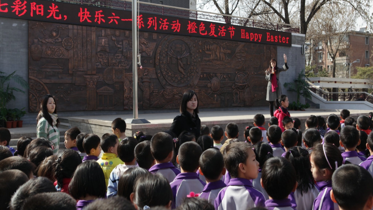 传递春天的气息——我校开展橙色复活节活动