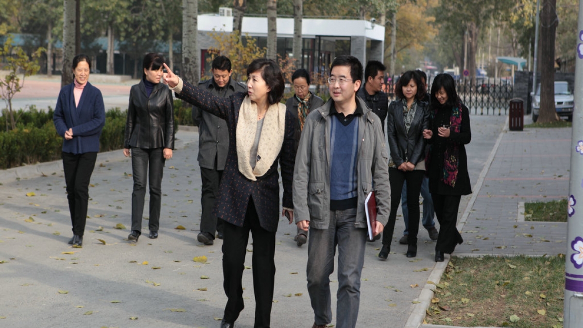 北京市教委基础教育处李奕处长莅临我校指导工作