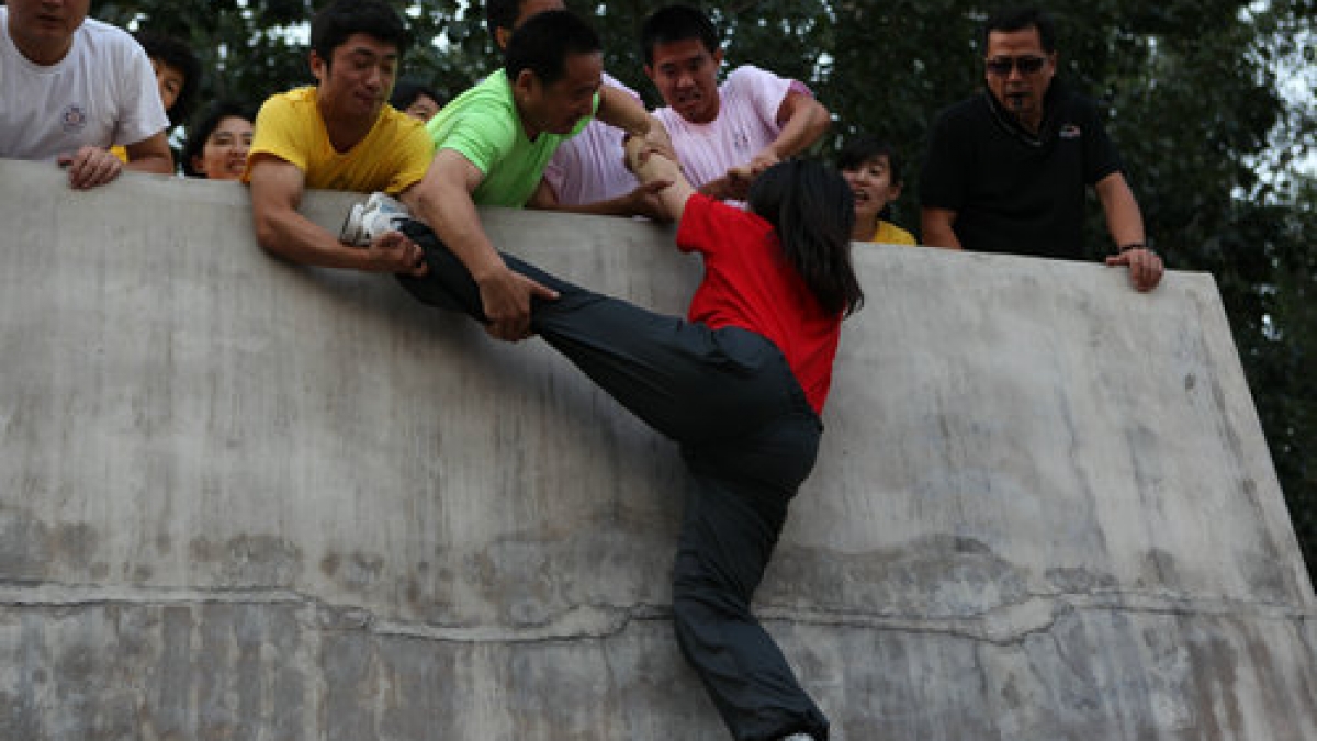 清华附小拓展活动照片