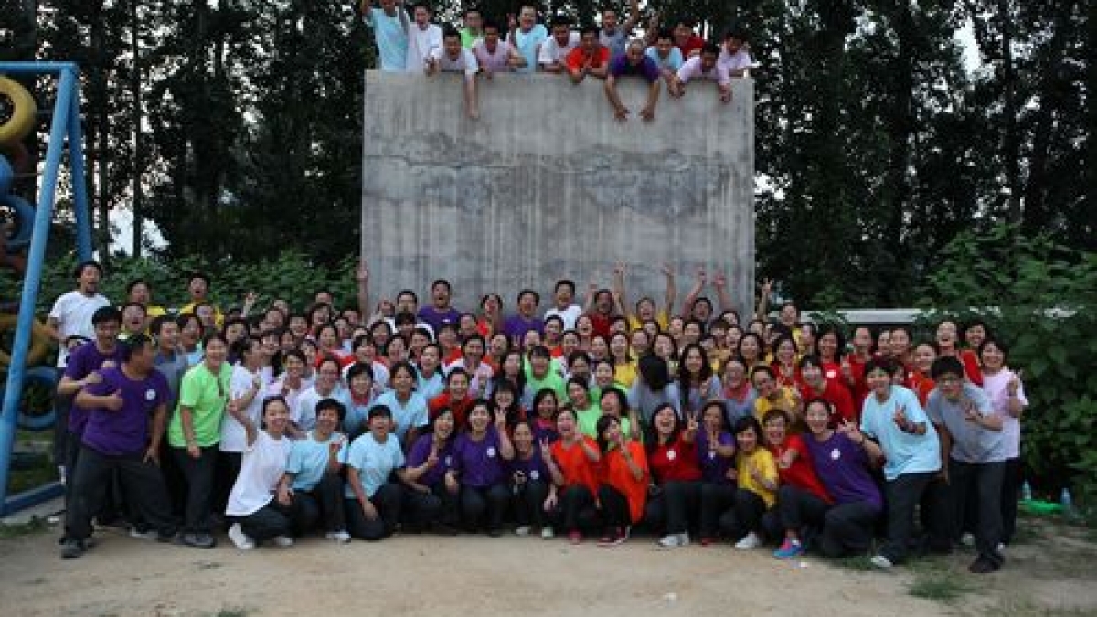 清华附小2012年拓展培训圆满结束