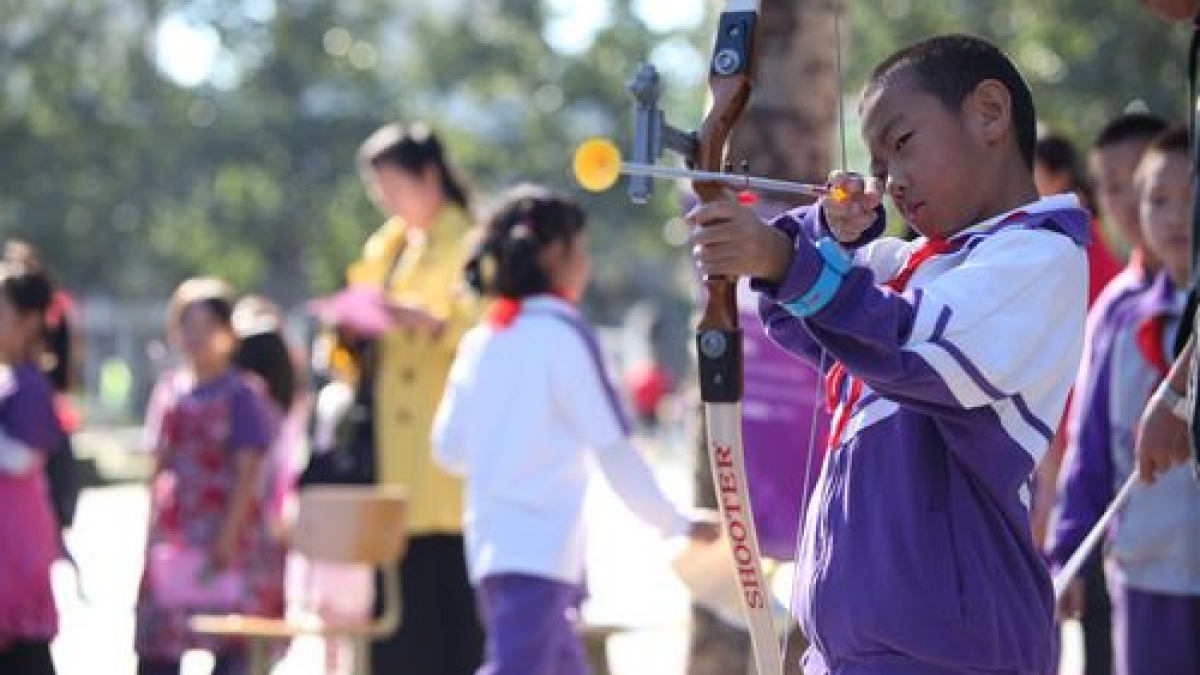 清华附小2012年秋季趣味运动会隆重举行