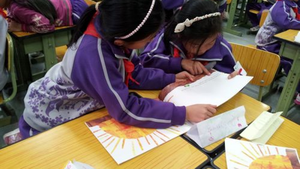 海淀区英语绘本故事教学研讨会在我校召开