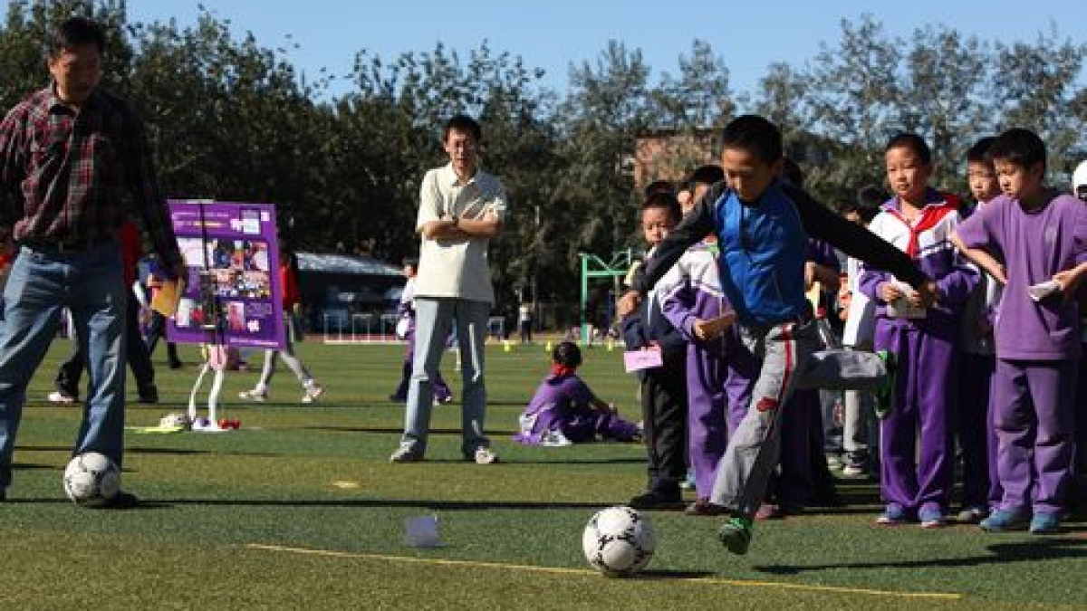 清华附小2012年秋季趣味运动会隆重举行