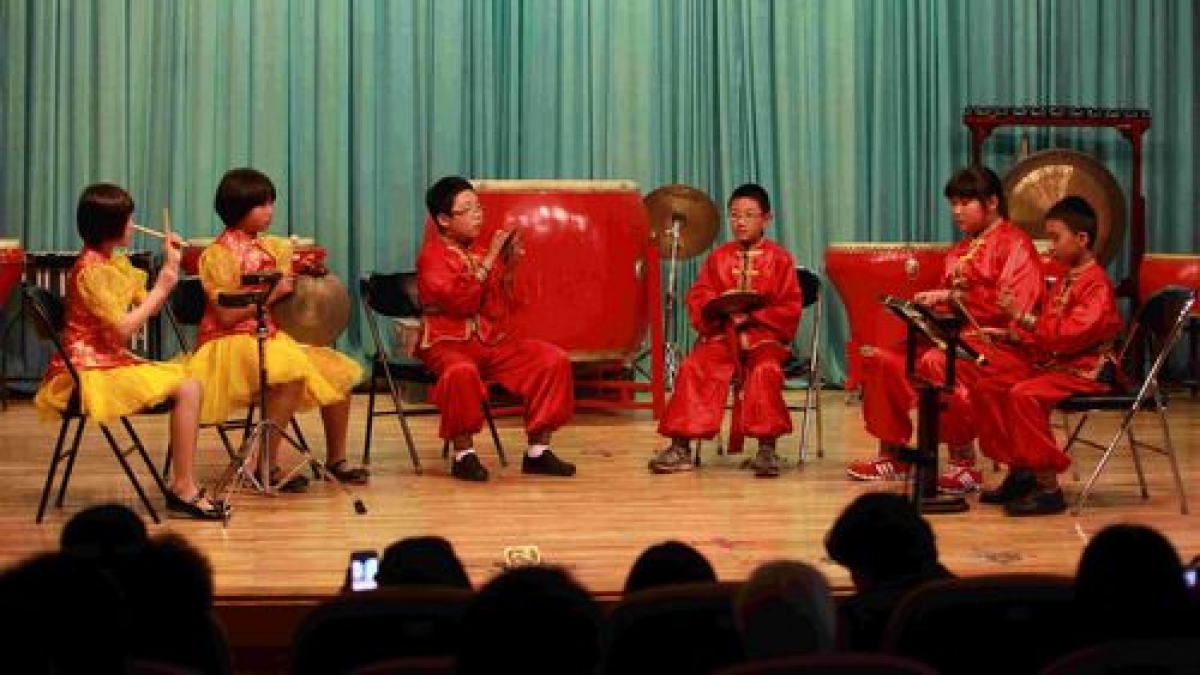 清华附小举办“金帆日”专场演出