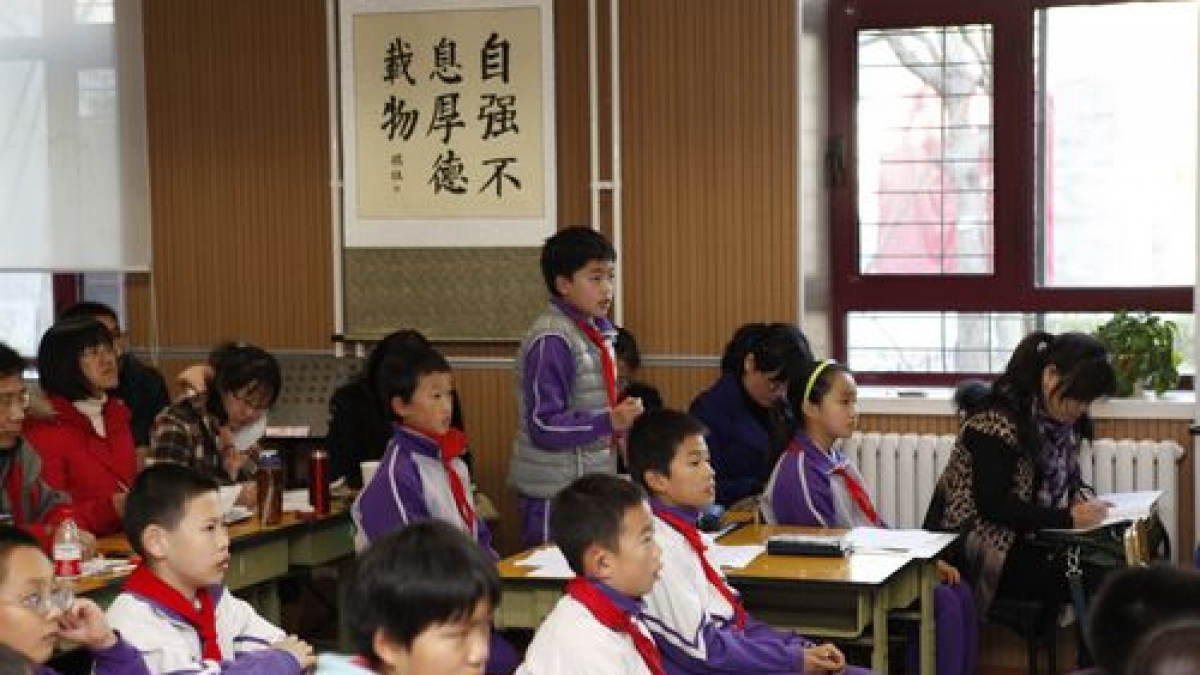 北京市语文骨干教师研修活动在我校举行