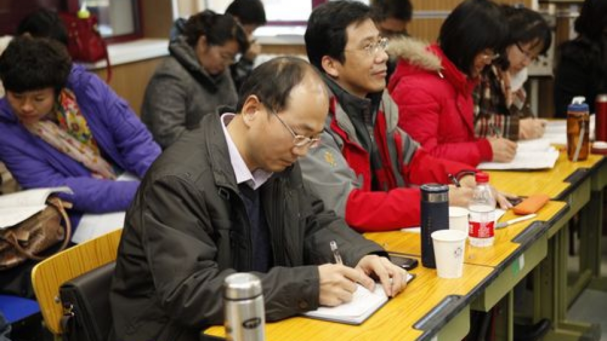 北京市语文骨干教师研修活动在我校举行