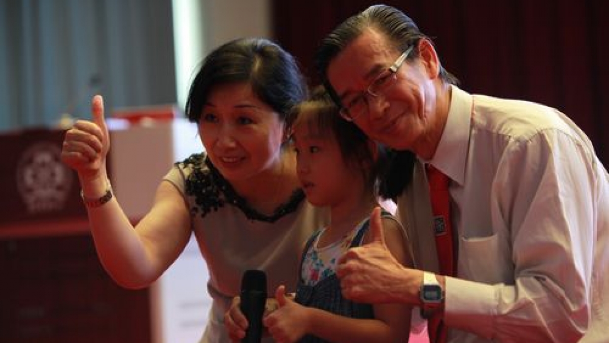 国际赏识教育学会会长曾桂安教授再次来我校做讲座