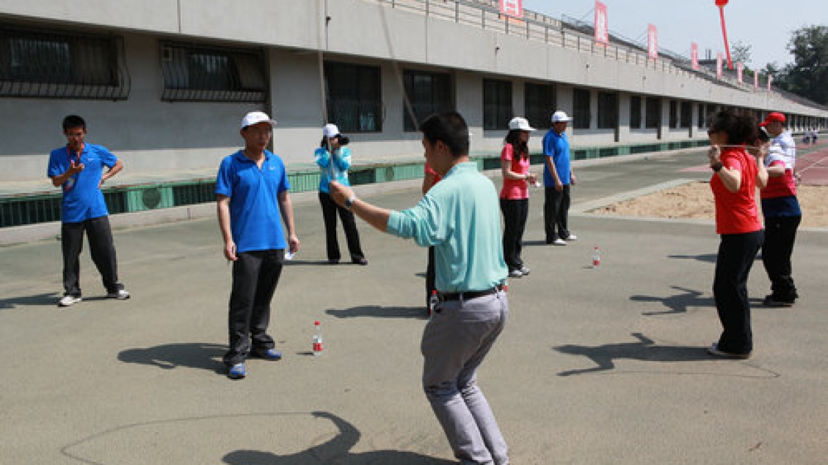我校全体教师参加清华大学第三十九届运动会