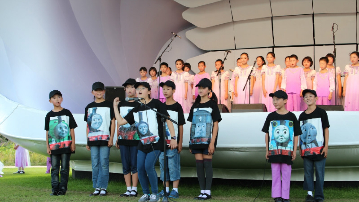 让我们共同为中国灵魂，国际视野的附小学生自豪！