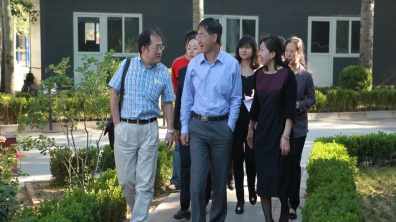 清华大学领导来我校考察工作