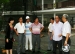 张凤昌副校长等大学领导冒雨来检查附小工地现场