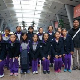 我校参加2013年全国啦啦操联赛总决赛