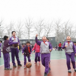 看，我们玩儿的多开心