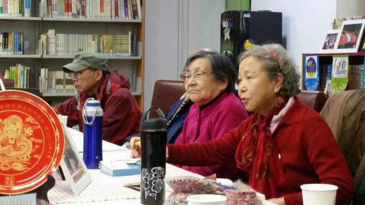 清华附小校友会召开回忆老校长顾蔚云座谈会