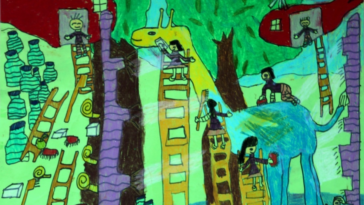 学生自创课程——水木秀场之绘出童年，放飞梦想