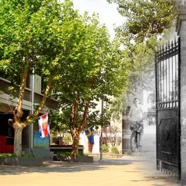 百年重影：祝清华大学105岁生日快乐！